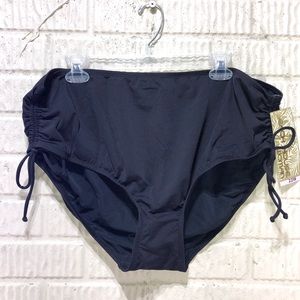 Beach House Woman Side Tie Swim Suit Bottom Sz 22W